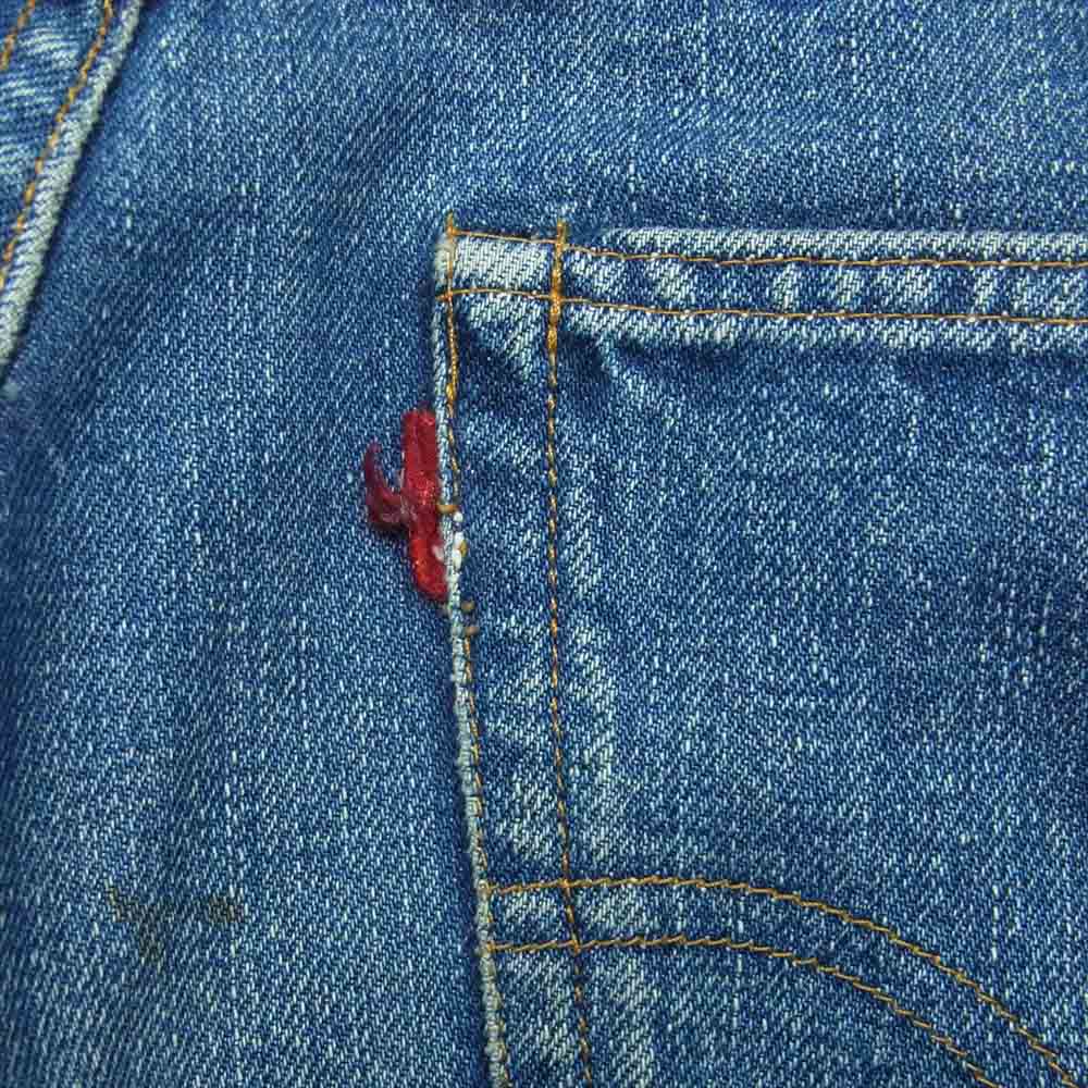 Levi's リーバイス ヴィンテージ オリジナル 501 BIGE ボタン裏刻印2 通常R デニム パンツ インディゴブルー系【中古】