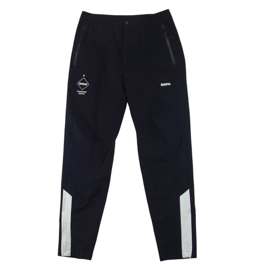 F.C.R.B. エフシーアールビー 17AW FCRB-178001 WARM UP PANTS ウォームアップ ナイロン パンツ ブラック系 S【中古】