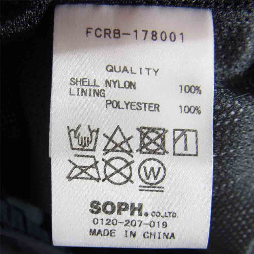 F.C.R.B. エフシーアールビー 17AW FCRB-178001 WARM UP PANTS ウォームアップ ナイロン パンツ ブラック系 S【中古】