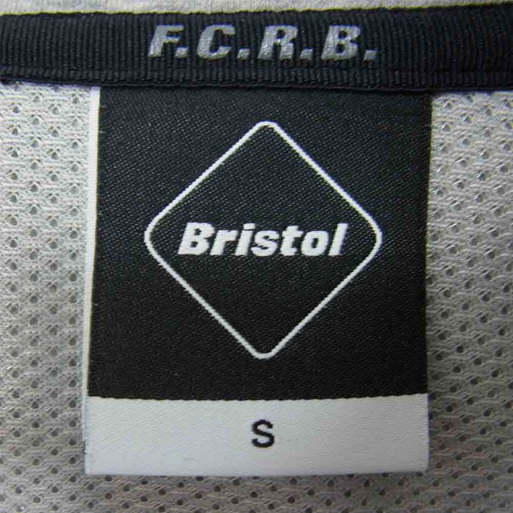 F.C.R.B. エフシーアールビー 18SS FCRB-180025 VENTILATION HOODY ベンチレーション フーディ― ジップアップ パーカー グレー系 S【中古】