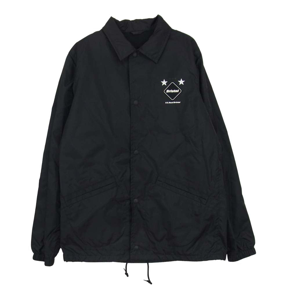 F.C.R.B. エフシーアールビー 14AW FCRB-145006 COACHES JACKET ナイロン コーチ ジャケット ブラック系 サイズ表記無【中古】
