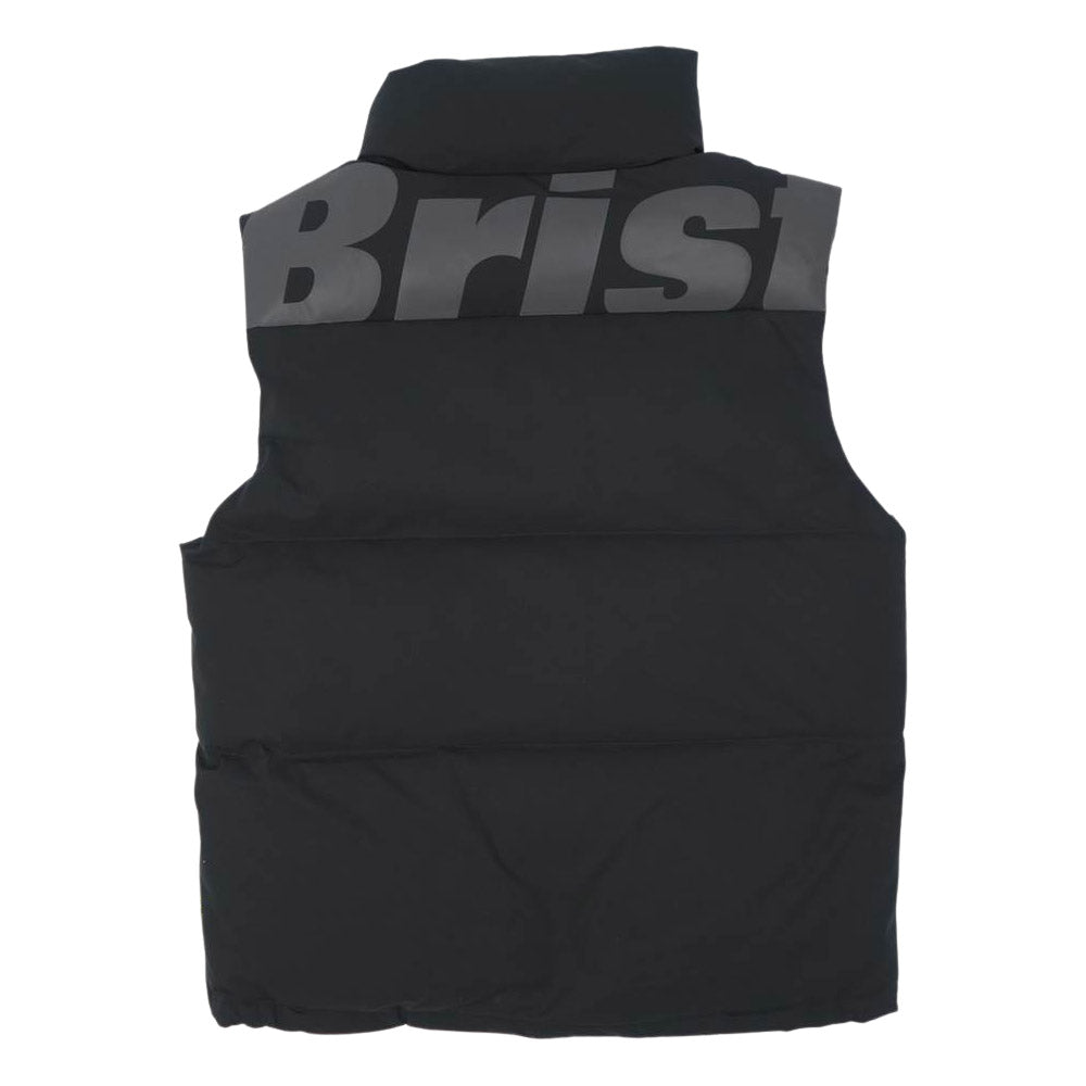 F.C.R.B. エフシーアールビー 18AW FCRB-189047 REVERSIBLE DOWN VEST リバーシブル ダウン ベスト ブラック系 S【中古】