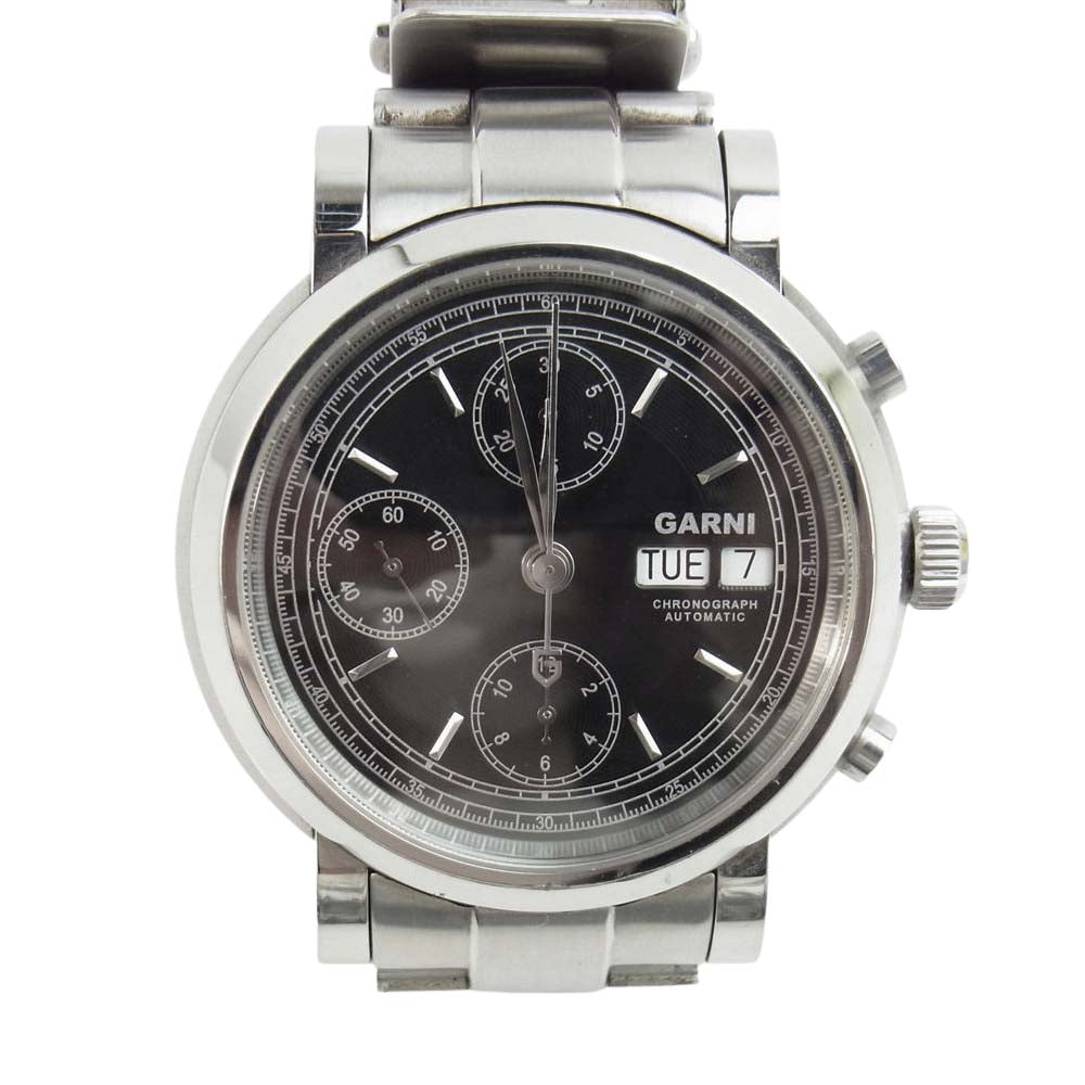 GARNI ガルニ クロノグラフ デイト 020/011 腕時計 ウォッチ【中古】