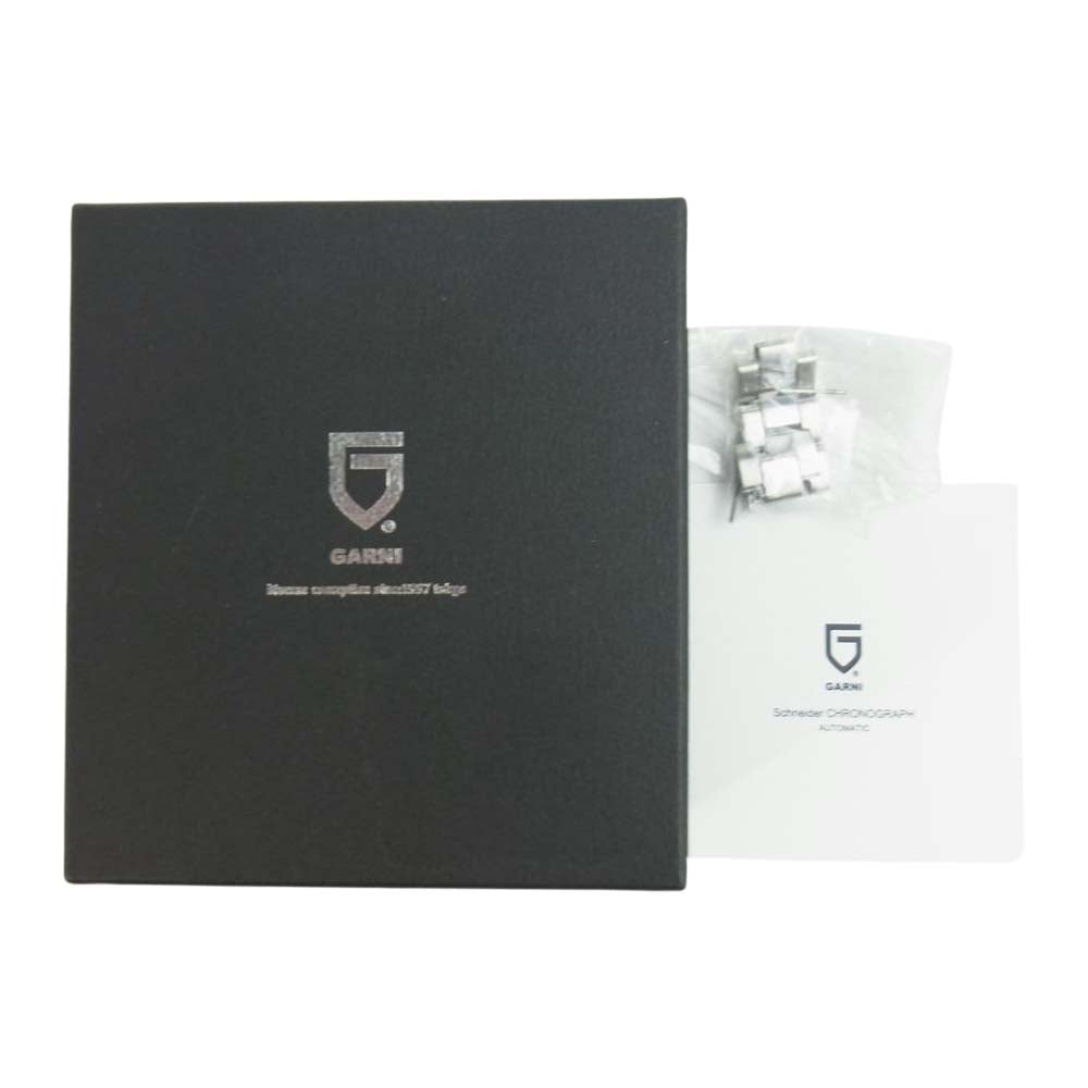 GARNI ガルニ クロノグラフ デイト 020/011 腕時計 ウォッチ【中古】