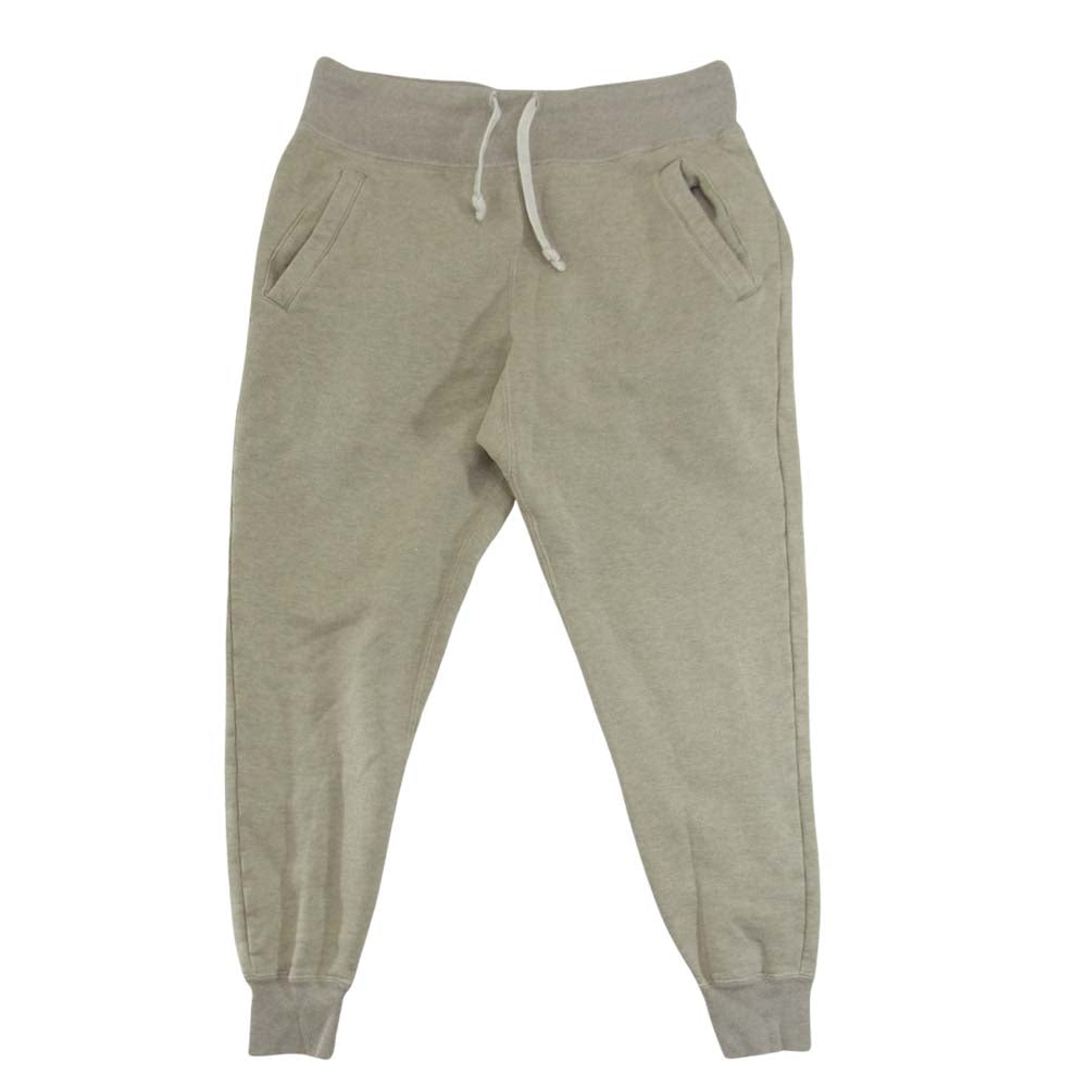 The REAL McCOY'S ザリアルマッコイズ  BALL PARK ボールパーク ステンシル スウェット パンツ グレー系 M【中古】