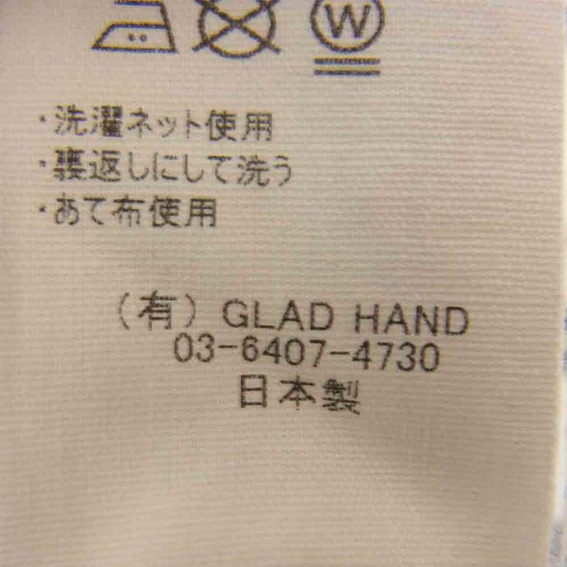 WEIRDO ウィアード WRD-17-AW-22 ロボット 刺繍 チェック シャツ オフホワイト系 XL【中古】