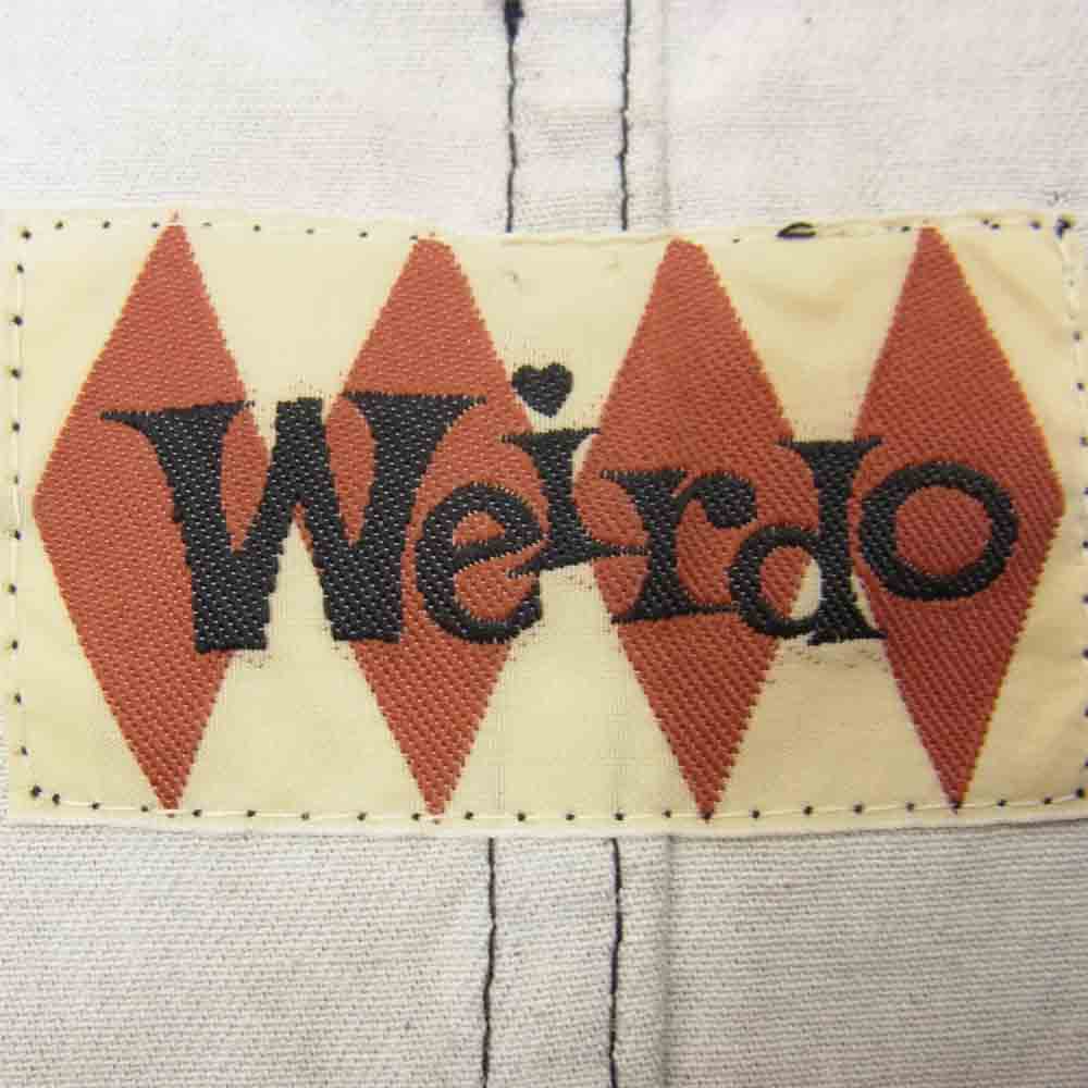 WEIRDO ウィアード WRD-17-SS-05 COSTUMES COAT 総柄 ショート コート ジャケット ブラック系 XL【中古】