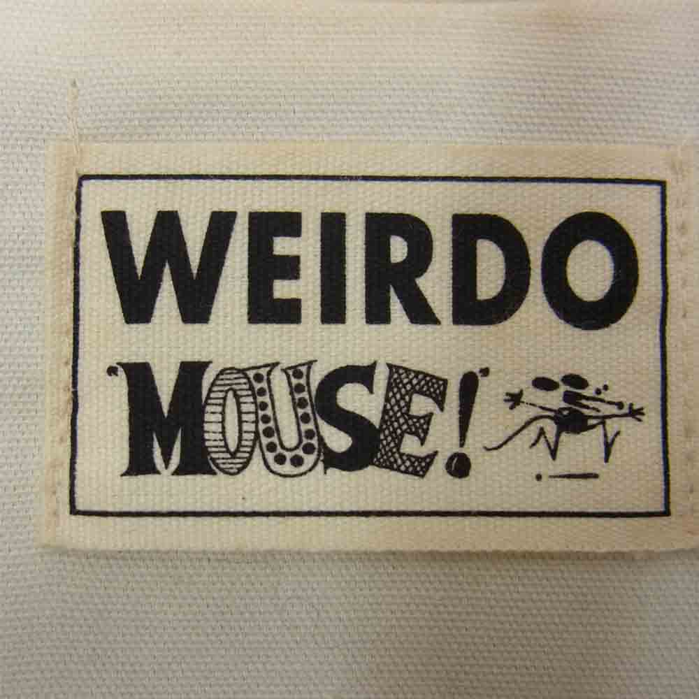 WEIRDO ウィアード WRD-17-MOUSE-06 × Stanley Mouse スタンレイマウス アートジャケット ホワイト系 L【中古】