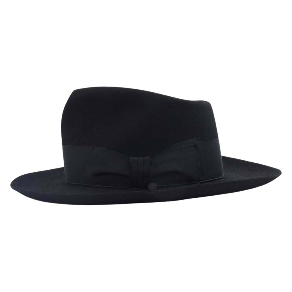 BY GLADHAND バイグラッドハンド JOHN G ウール ビーバー ハット ブラック系 60cm【中古】