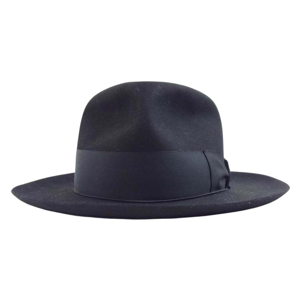 BY GLADHAND バイグラッドハンド JOHN G ウール ビーバー ハット ブラック系 60cm【中古】