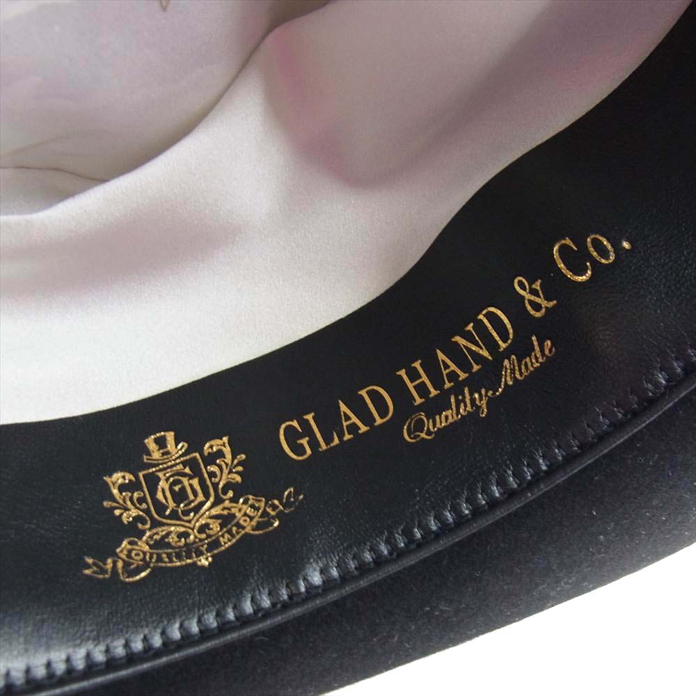 BY GLADHAND バイグラッドハンド JOHN G ウール ビーバー ハット ブラック系 60cm【中古】