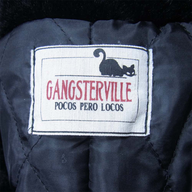 GANGSTERVILLE ギャングスタービル GSV-18-AW-04 Thug Donkey Coat サグ ドンキー コート ブラック系 XL【中古】