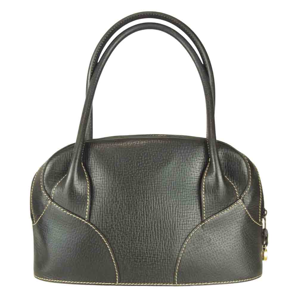 LOEWE ロエベ ヘリテージ ハンドバッグ ブラック系【中古】