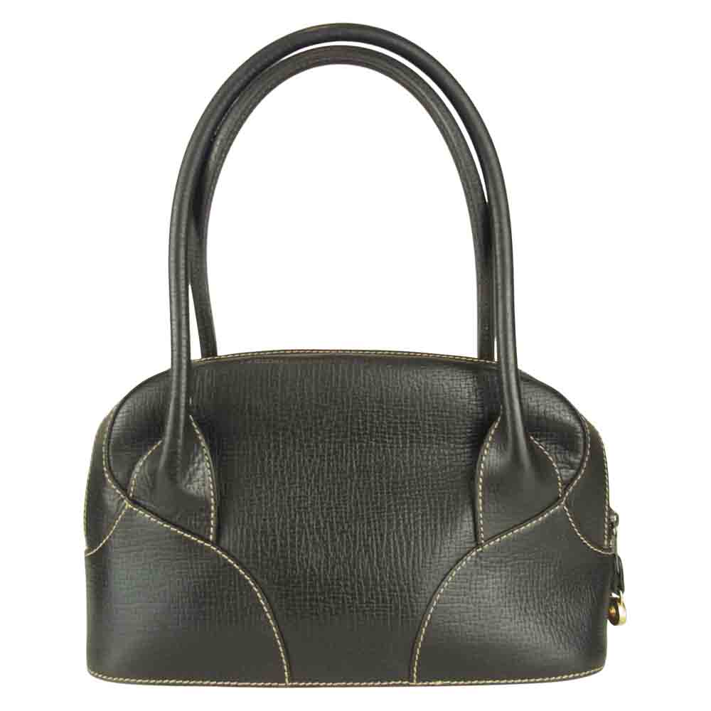 LOEWE ロエベ ヘリテージ ハンドバッグ ブラック系【中古】