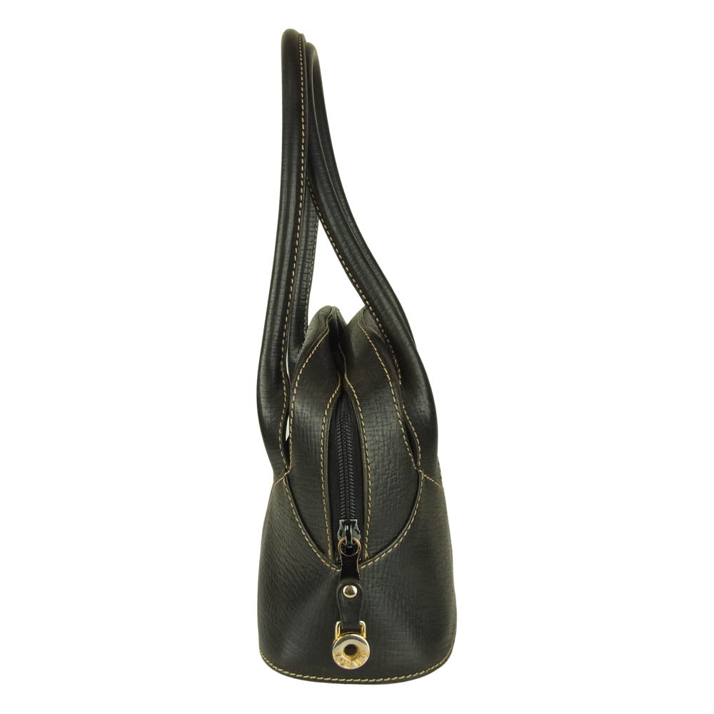 LOEWE ロエベ ヘリテージ ハンドバッグ ブラック系【中古】