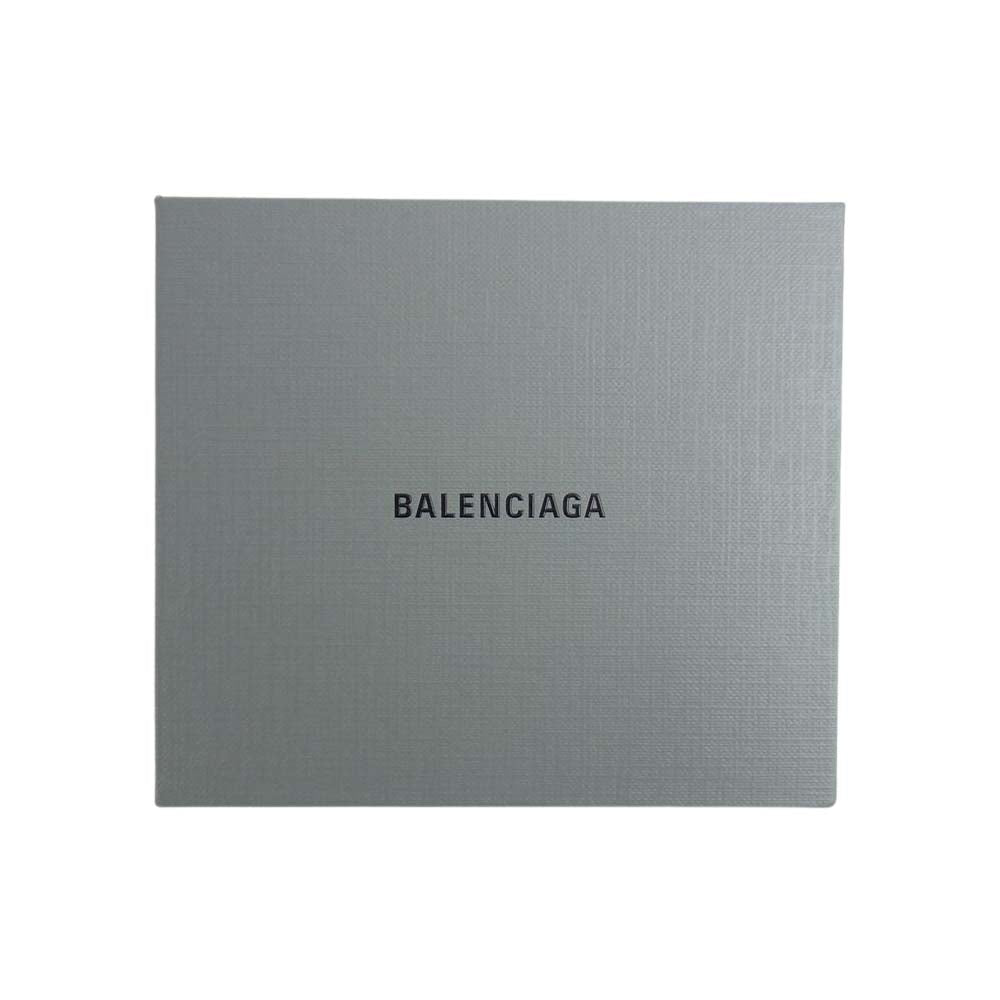 BALENCIAGA バレンシアガ 391446 DLQ0N 7155 パピエ ミニ ペーパー ウォレット  イエロー系 表記無し【中古】