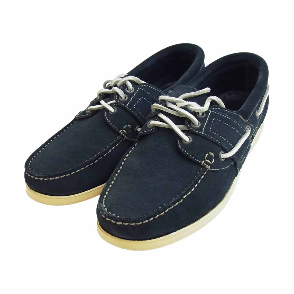Paraboot パラブーツ 110644 ATLANTIC MARINE アトランティック デッキシューズ ネイビー系 8.5【中古】
