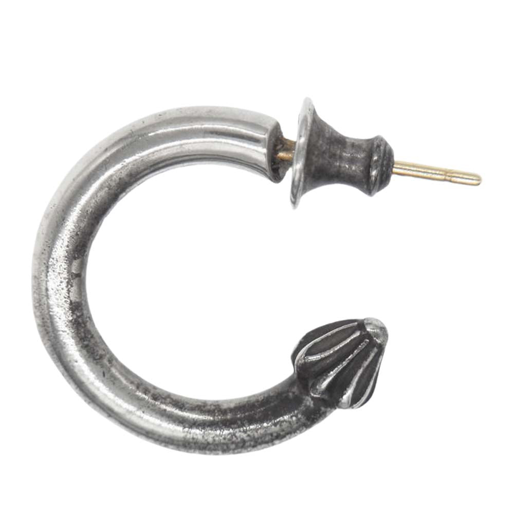 CHROME HEARTS クロムハーツ（原本無） HOOP PLAIN プレーン フープ ピアス シルバー系【中古】
