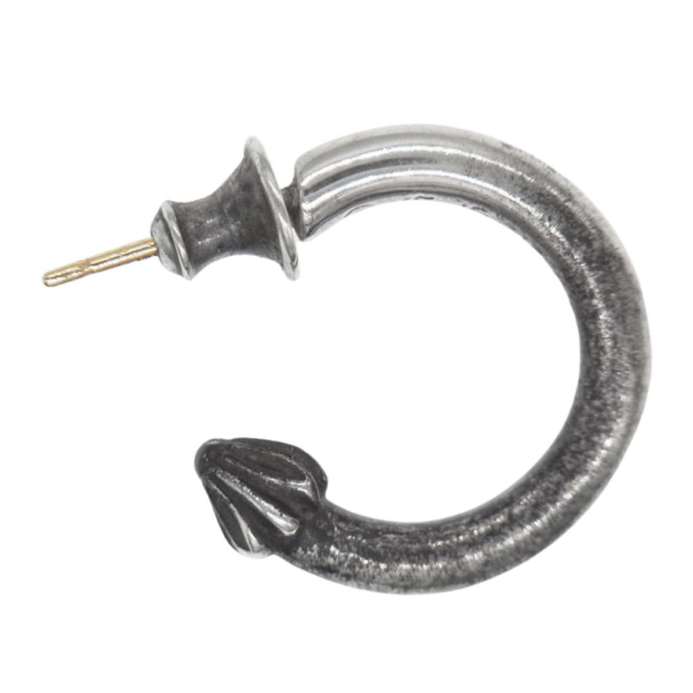 CHROME HEARTS クロムハーツ（原本無） HOOP PLAIN プレーン フープ ピアス シルバー系【中古】