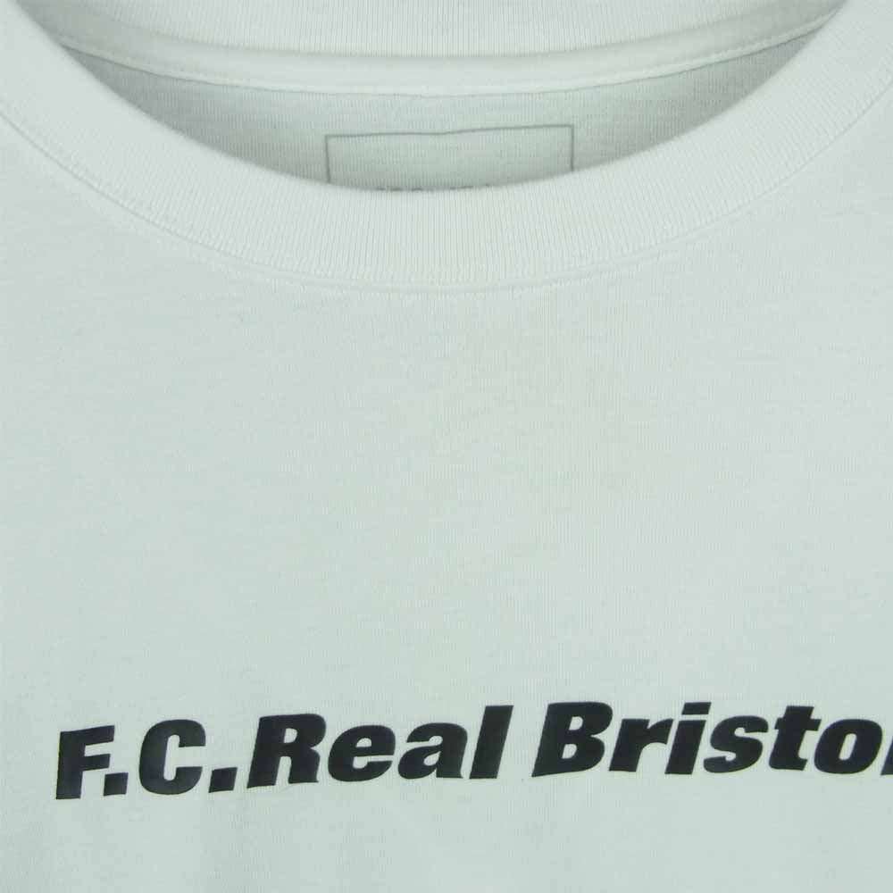 F.C.R.B. エフシーアールビー 19SS FCRB-190046 AUTHENTIC TEE オーセンティック 半袖 Tシャツ ホワイト ホワイト系 L【中古】