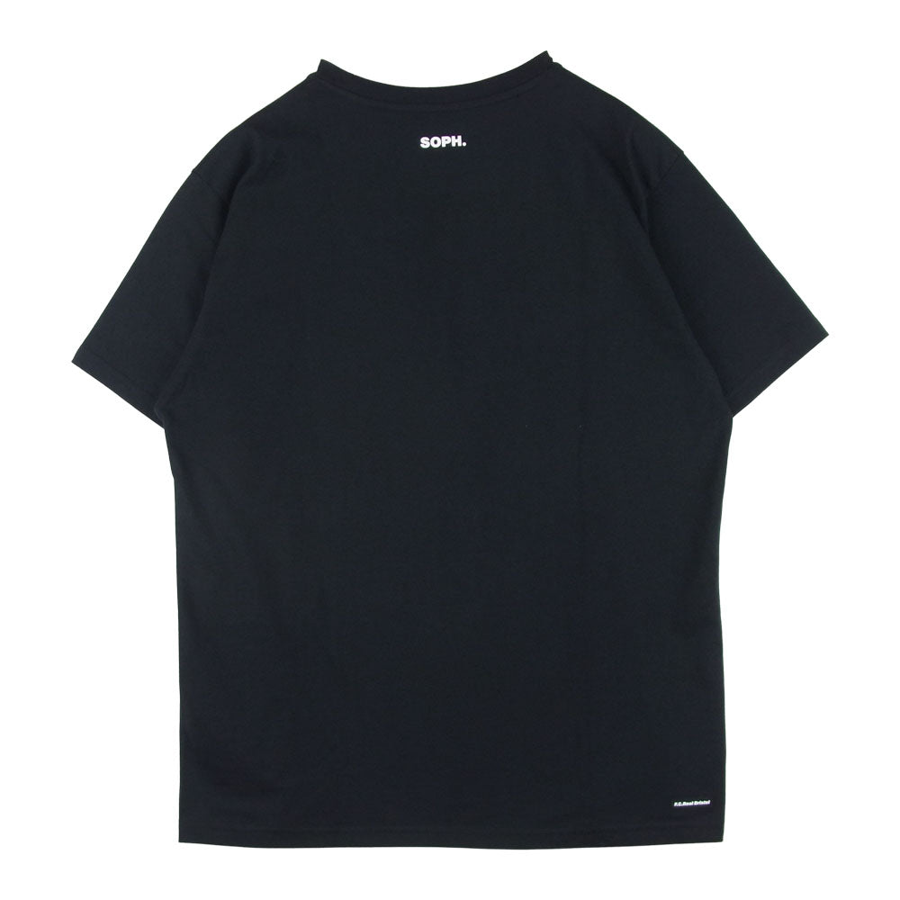 F.C.R.B. エフシーアールビー 20SS FCRB-200055 AUTHENTIC TEE オーセンティック 半袖 Tシャツ ブラック系 L【中古】