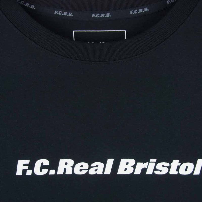 F.C.R.B. エフシーアールビー 20SS FCRB-200055 AUTHENTIC TEE オーセンティック 半袖 Tシャツ ブラック系 L【中古】