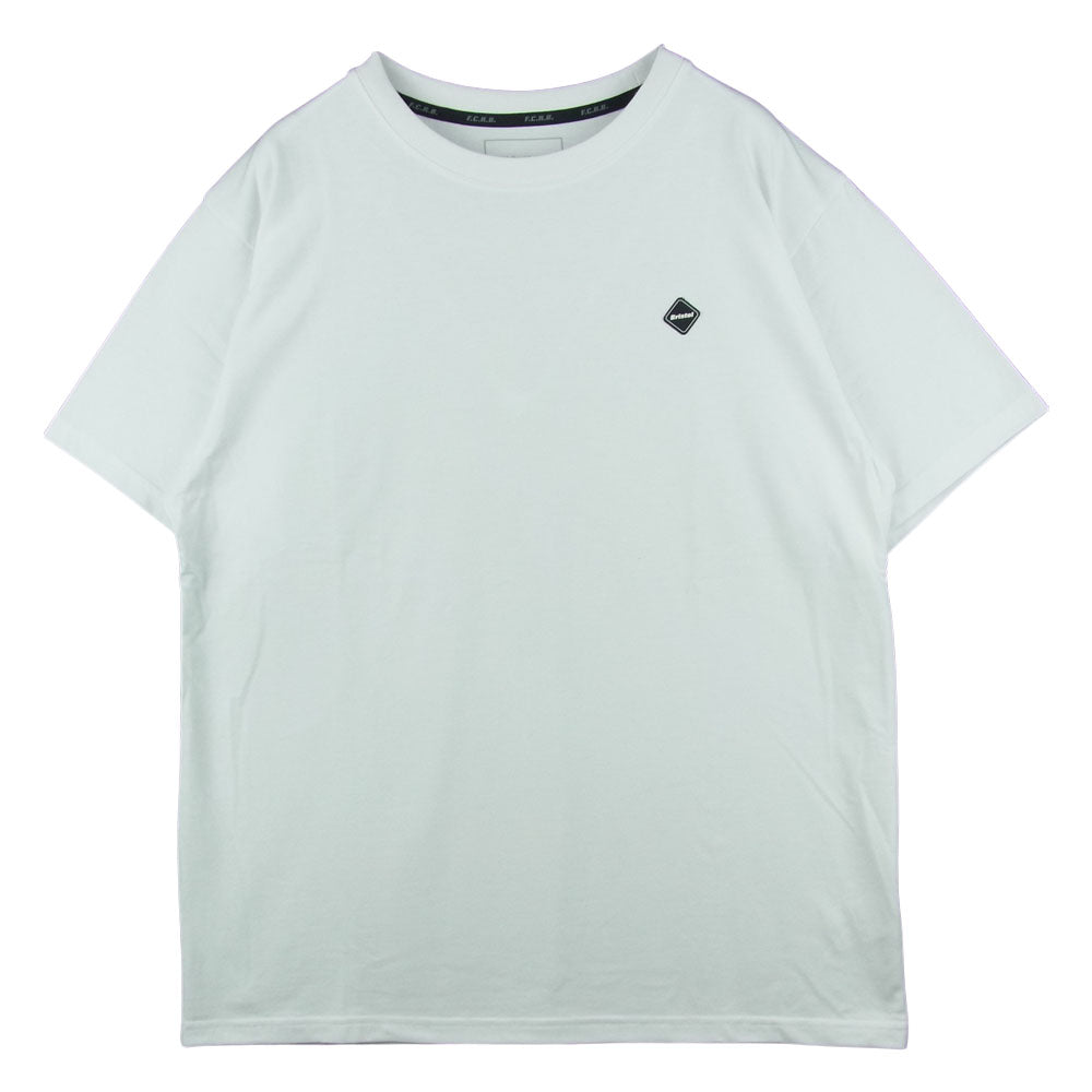 F.C.R.B. エフシーアールビー 20SS FCRB-200056 MINI EMBLEM TEE ミニ エンブレム 半袖 Tシャツ ホワイト系 L【美品】【中古】