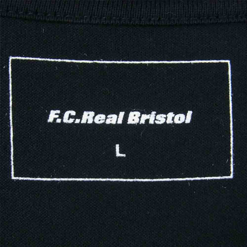 F.C.R.B. エフシーアールビー 18SS FCRB-180102 SNOOPY EMBLEM RUN TEE スヌーピー エンブレム ラン 半袖 Tシャツ ブラック系 L【美品】【中古】