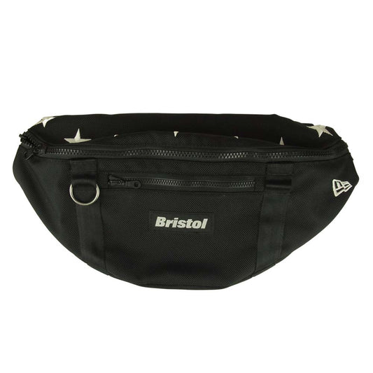 F.C.R.B. エフシーアールビー 15AW FCRB-156041 NEW ERA STAR WAIST BAG ニューエラ スター ウエスト バッグ ブラック系【中古】