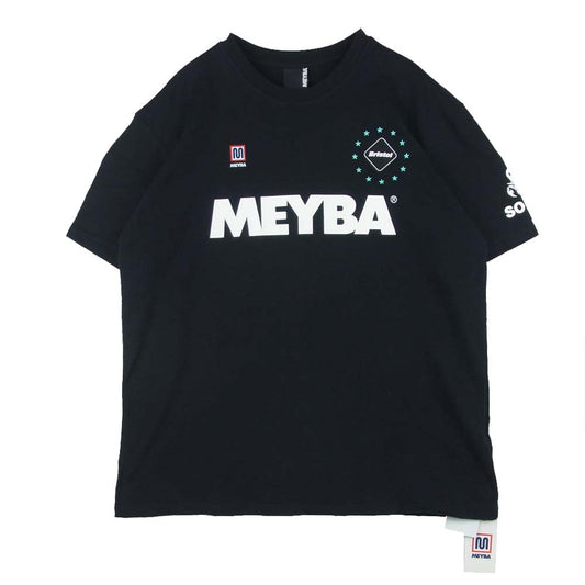 F.C.R.B. エフシーアールビー 21SS FCRB-210124 MEYBA メイバ SUPPORTER TEE サポーター 半袖 Tシャツ ブラック系 L【極上美品】【中古】