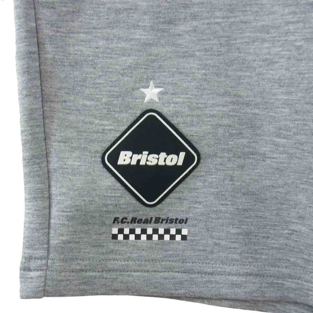 F.C.R.B. エフシーアールビー 19SS FCRB-190022 SWEAT TRAINING SHORTS スウェット トレーニング ショーツ ハーフ パンツ グレー グレー系 M【美品】【中古】