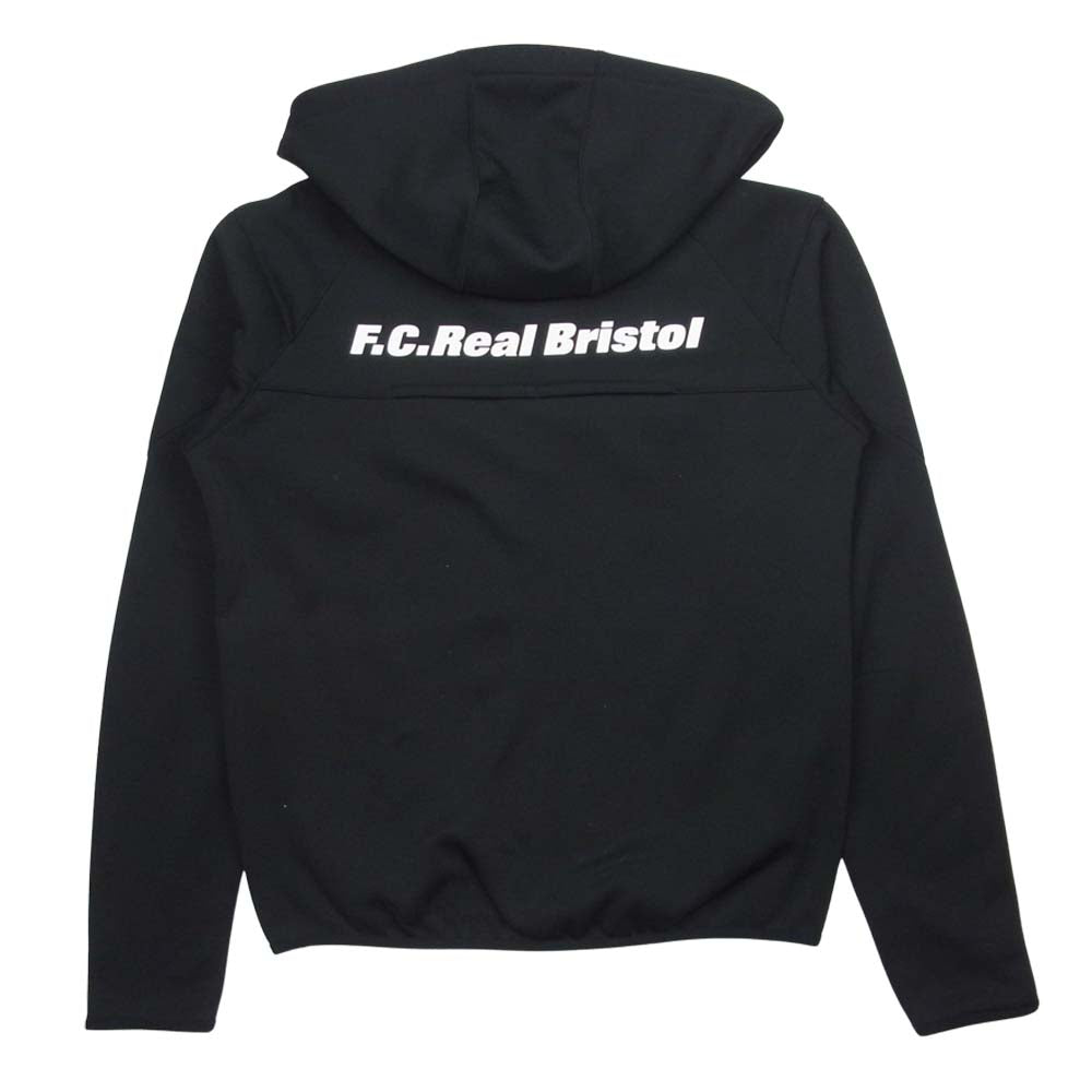F.C.R.B. エフシーアールビー 16AW FCRB-167017 VENTILATION HOODY ベンチレーション フーディ ジップアップ パーカー ブラック系 S【中古】