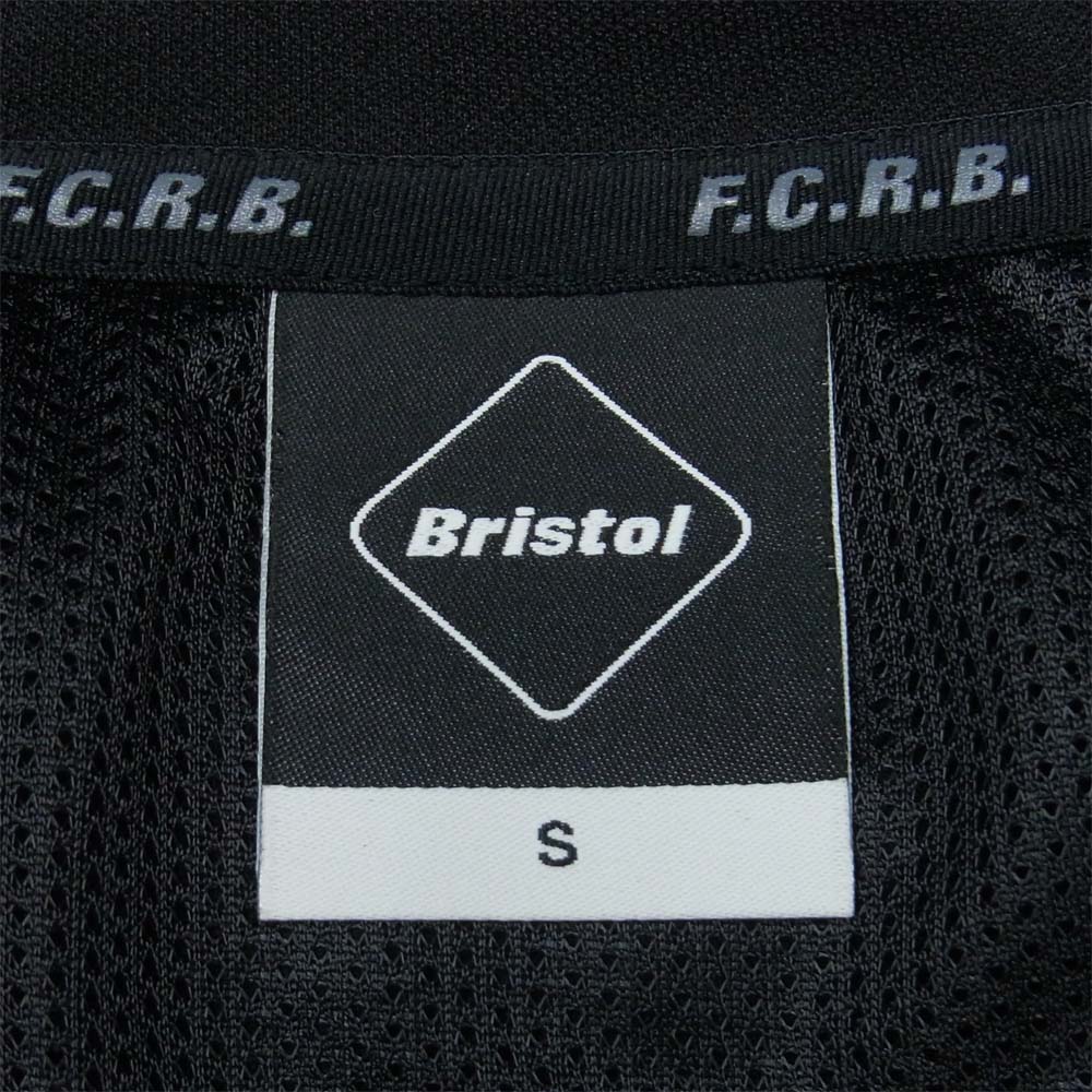 F.C.R.B. エフシーアールビー 16AW FCRB-167017 VENTILATION HOODY ベンチレーション フーディ ジップアップ パーカー ブラック系 S【中古】