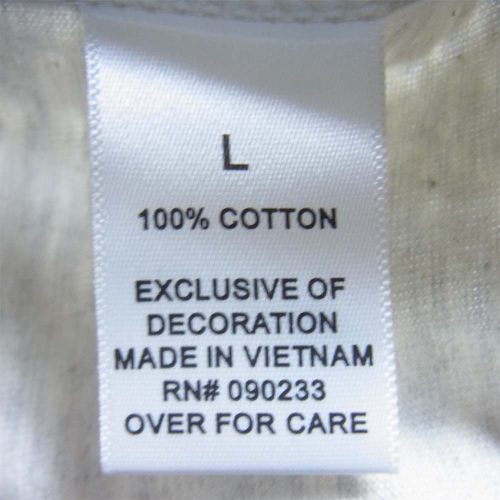 FEAR OF GOD フィアオブゴッド ESSENTIALS エッセンシャルズ バックプリント Tシャツ グレー系 L【美品】【中古】