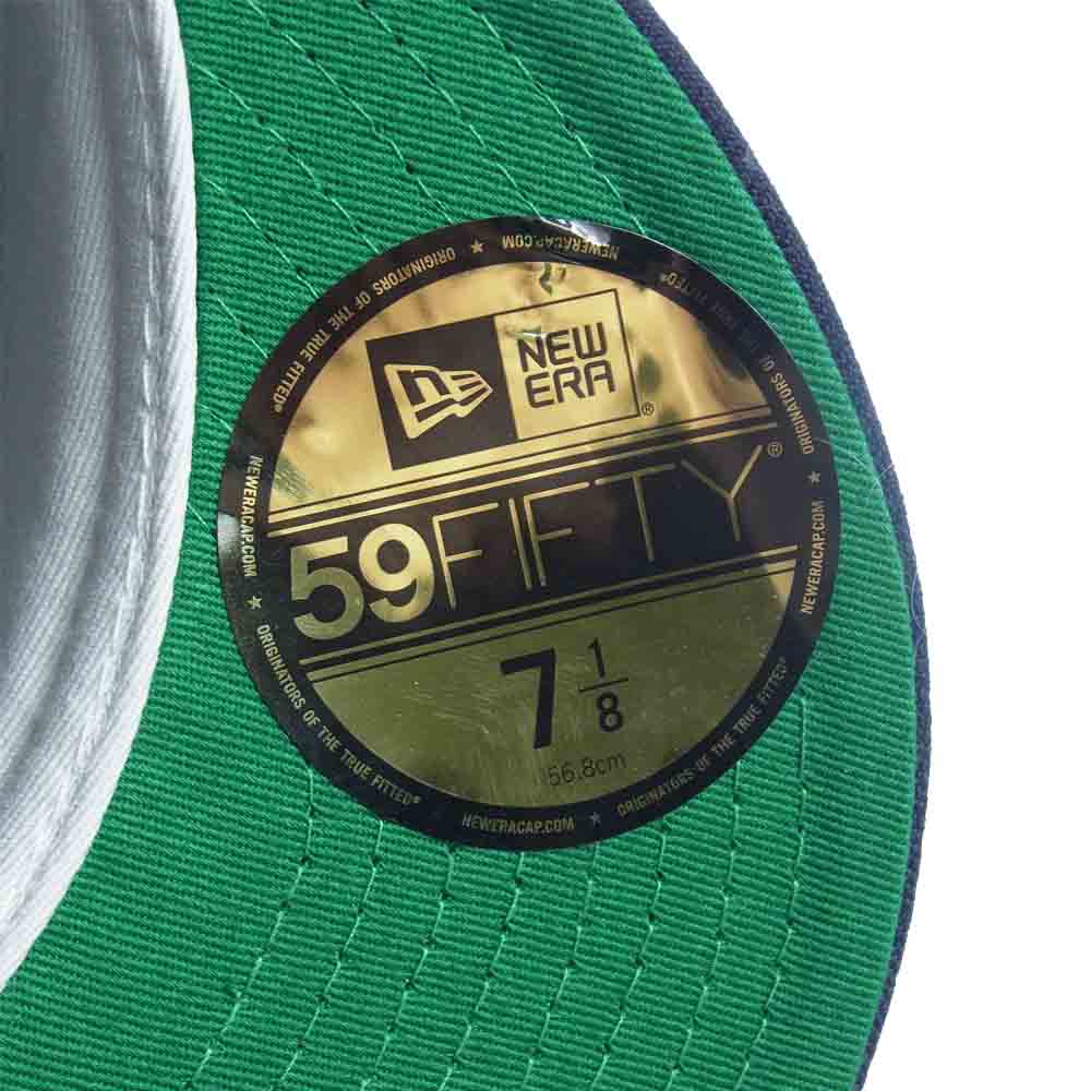 FEAR OF GOD フィアオブゴッド ESSENTIALS エッセンシャルズ NEW ERA ネイビー系 7 1/8【美品】【中古】