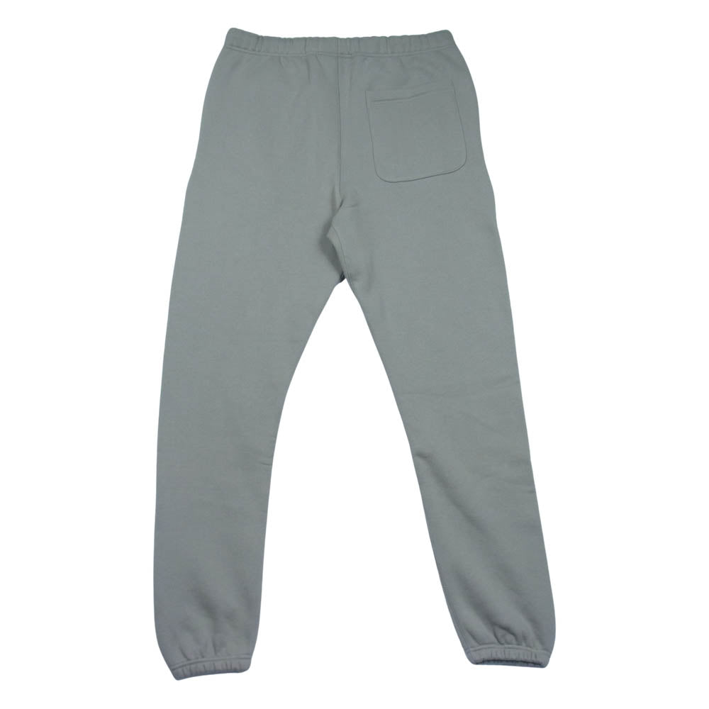 FEAR OF GOD フィアオブゴッド ESSENTIALS エッセンシャルズ ロゴ プリント スウェットパンツ カーキ系 M【極上美品】【中古】