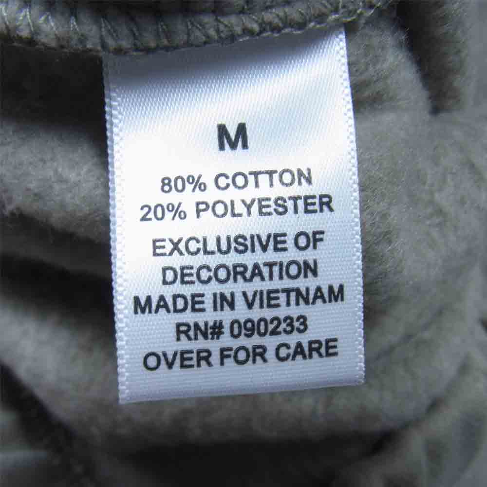 FEAR OF GOD フィアオブゴッド ESSENTIALS エッセンシャルズ ロゴ プリント スウェットパンツ カーキ系 M【極上美品】【中古】