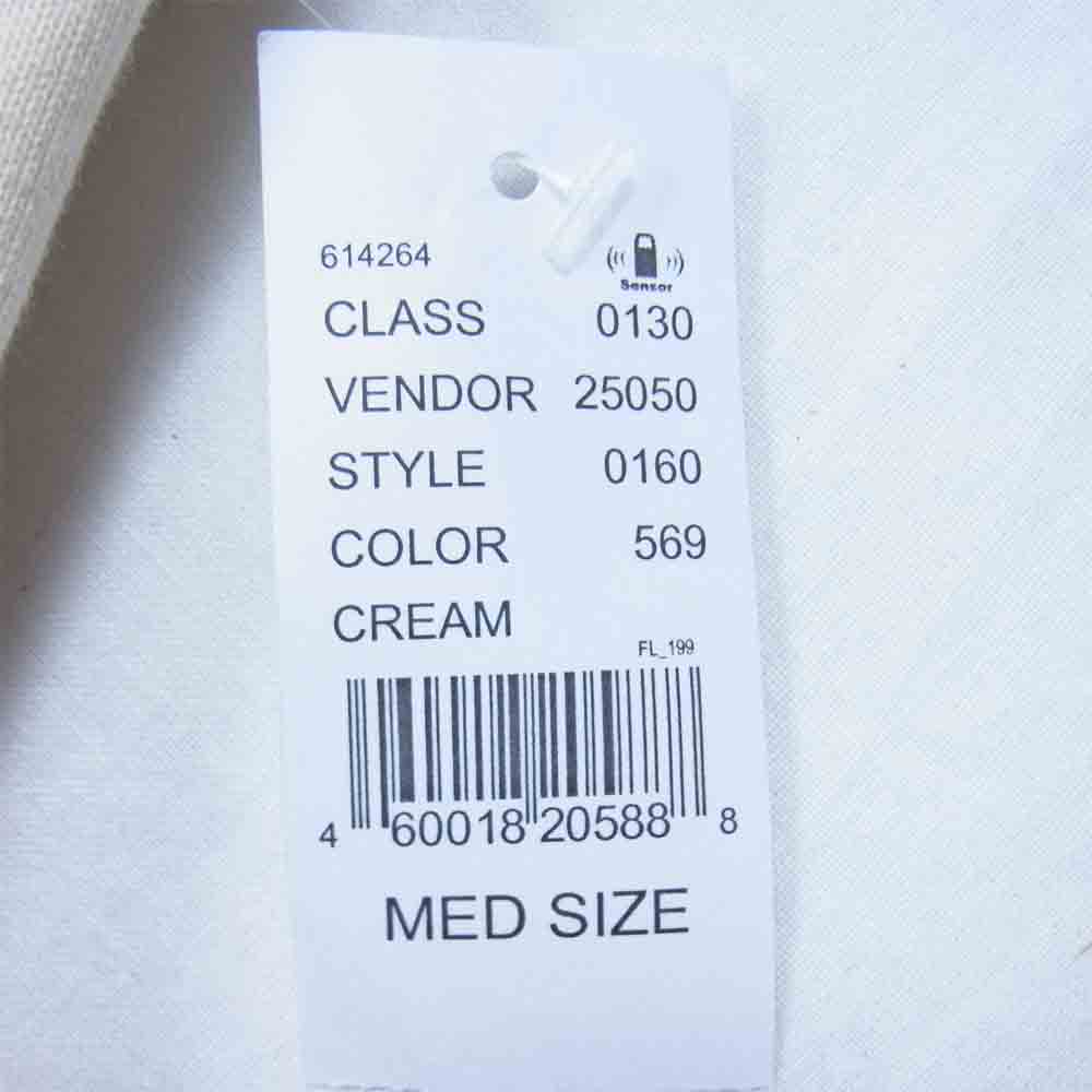 FEAR OF GOD フィアオブゴッド ESSENTIALS エッセンシャルズ ロゴ プリント スウェットパンツ クリーム M【極上美品】【中古】