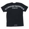 CHROME HEARTS クロムハーツ（原本無） スクロールラベル プリント 胸ポケット Tシャツ ブラック系 L【中古】