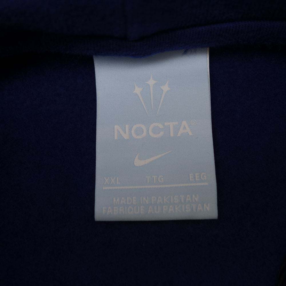 NIKE ナイキ NOCTA ノクタ ドレイク パーカー ネイビー系 XXL【美品】【中古】