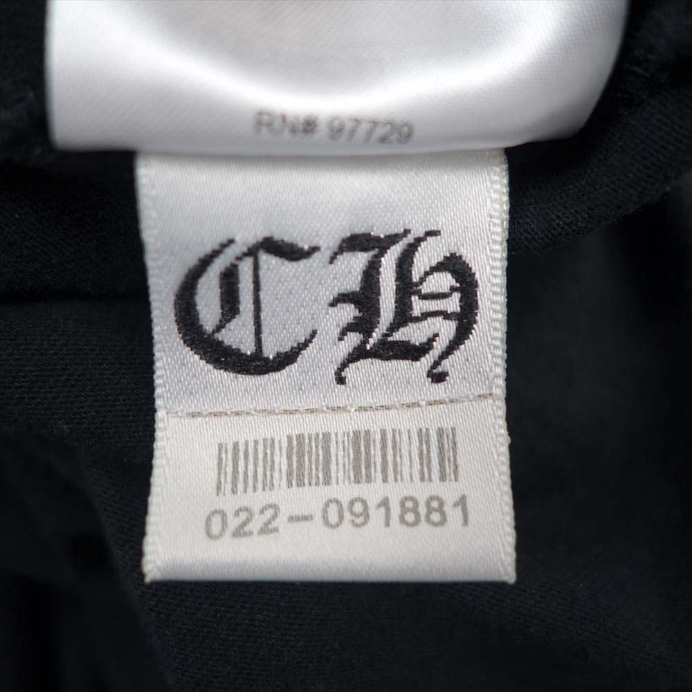 CHROME HEARTS クロムハーツ（原本無） CHプラス 胸ポケット 長袖Tシャツ ブラック系 L【中古】