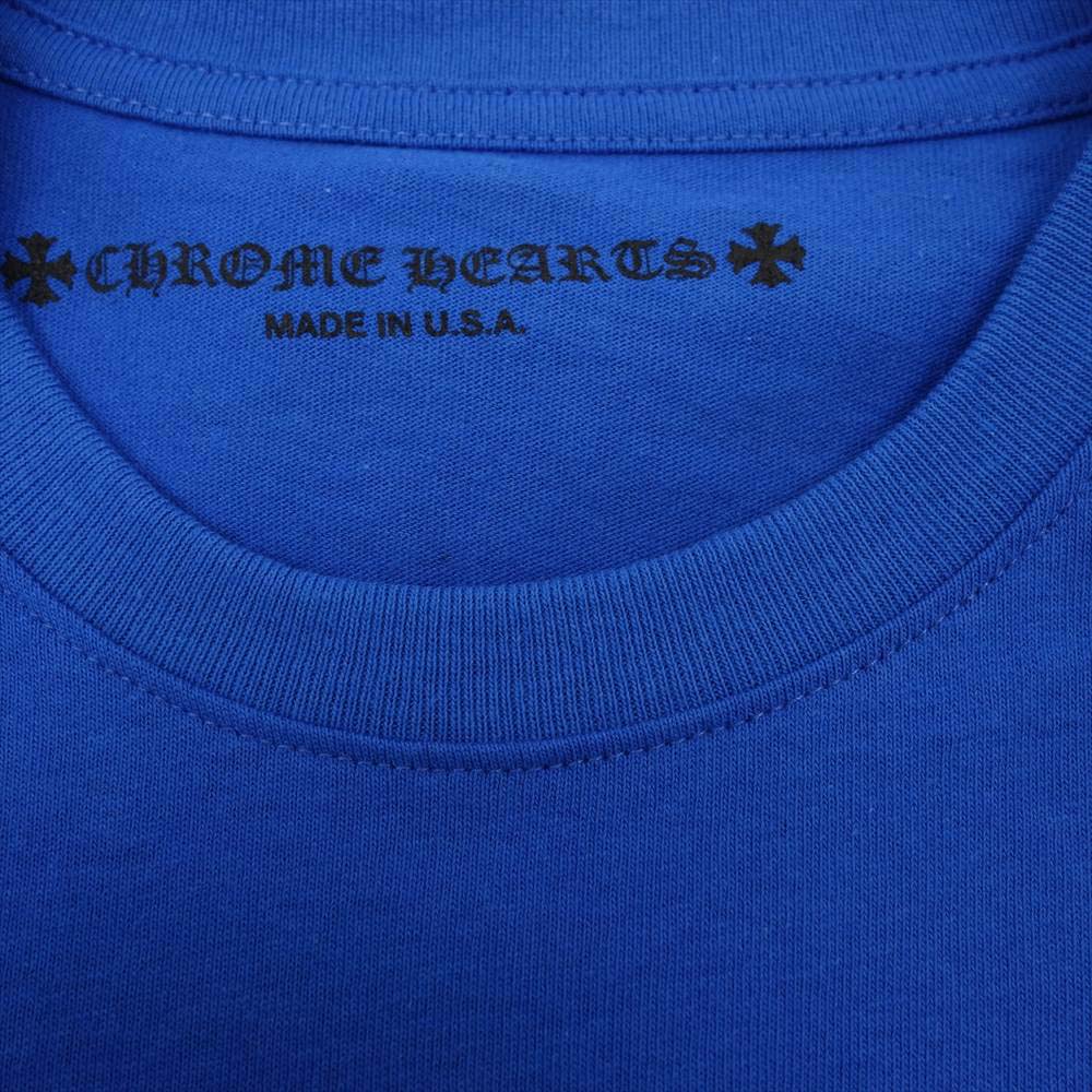 CHROME HEARTS クロムハーツ（原本無） MATTY BOY Space Tee マッティボーイ スペース ブルー系 XL【中古】