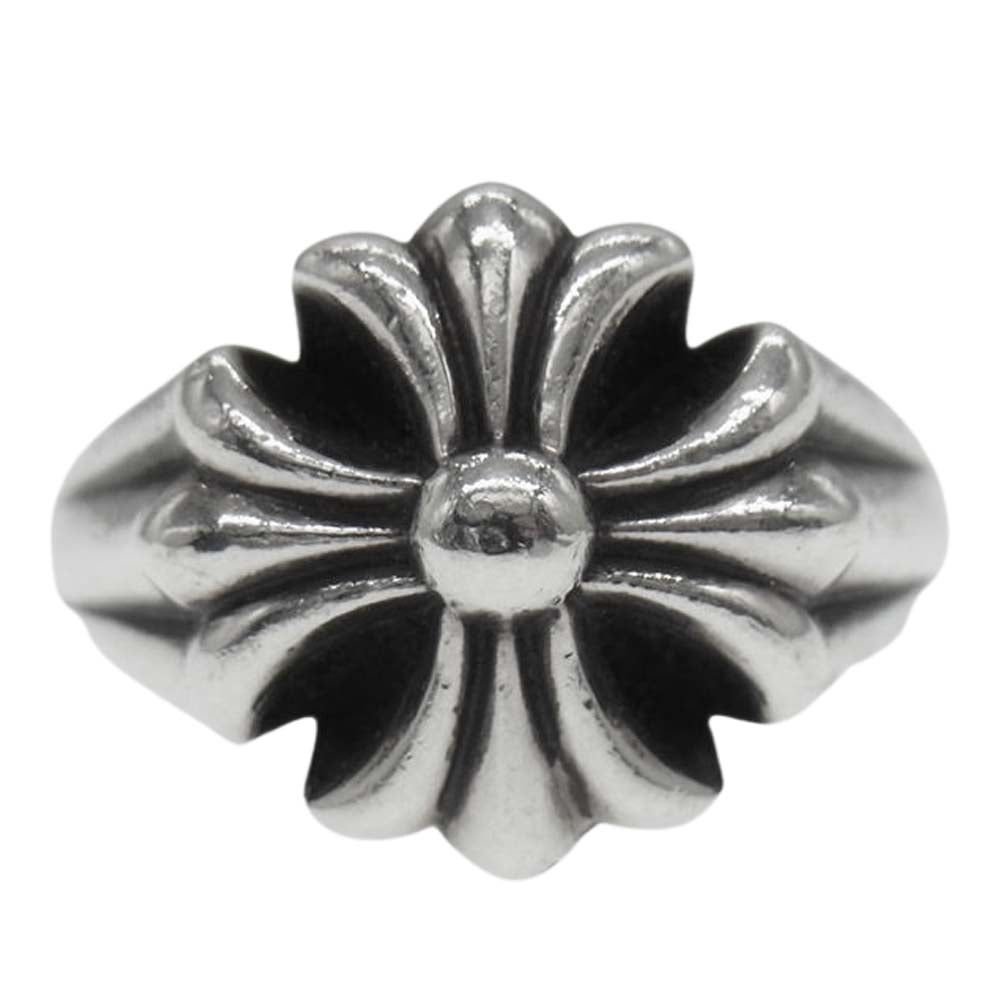 CHROME HEARTS クロムハーツ（原本無） カットアウト CHプラス スモール リング シルバー系 6.5号【中古】