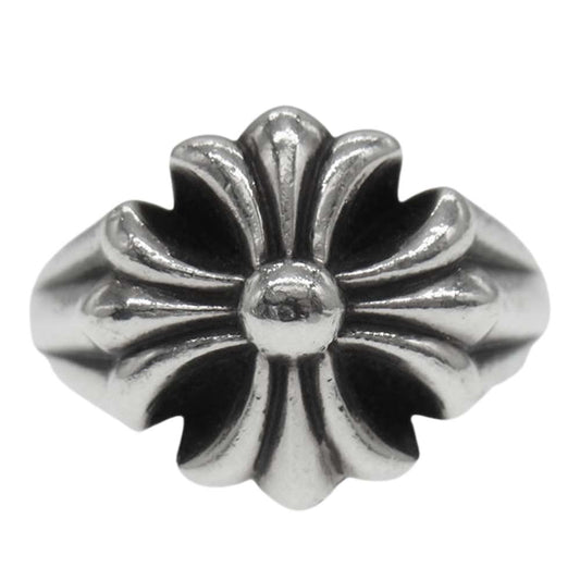 CHROME HEARTS クロムハーツ（原本無） カットアウト CHプラス スモール リング シルバー系 6.5号【中古】