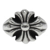 CHROME HEARTS クロムハーツ（原本無） カットアウト CHプラス スモール リング シルバー系 6.5号【中古】