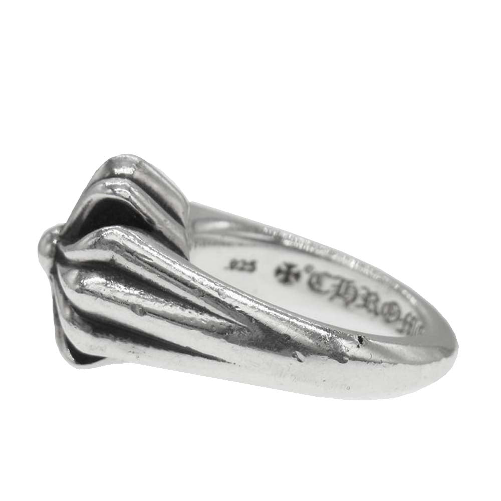 CHROME HEARTS クロムハーツ（原本無） カットアウト CHプラス スモール リング シルバー系 6.5号【中古】