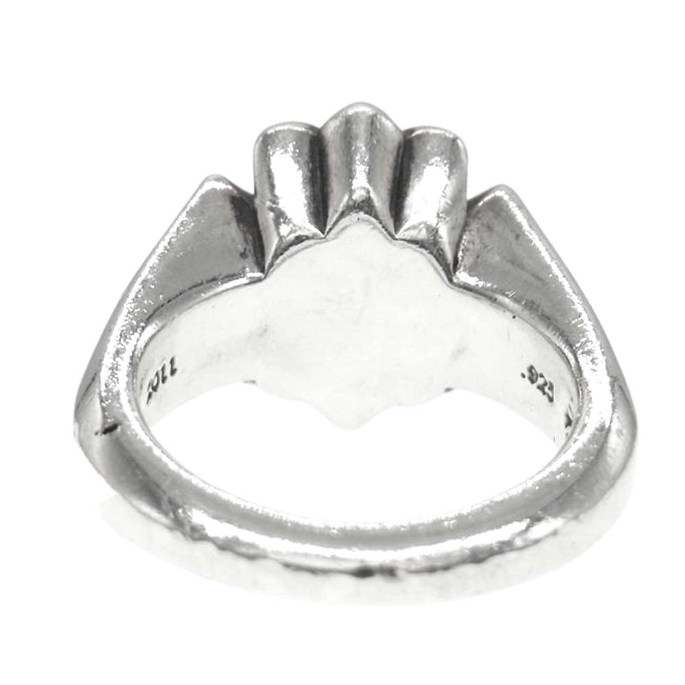 CHROME HEARTS クロムハーツ（原本無） カットアウト CHプラス スモール リング シルバー系 6.5号【中古】