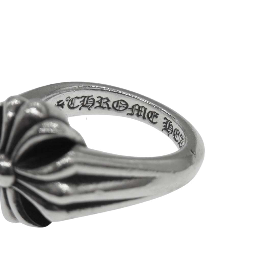 CHROME HEARTS クロムハーツ（原本無） カットアウト CHプラス スモール リング シルバー系 6.5号【中古】