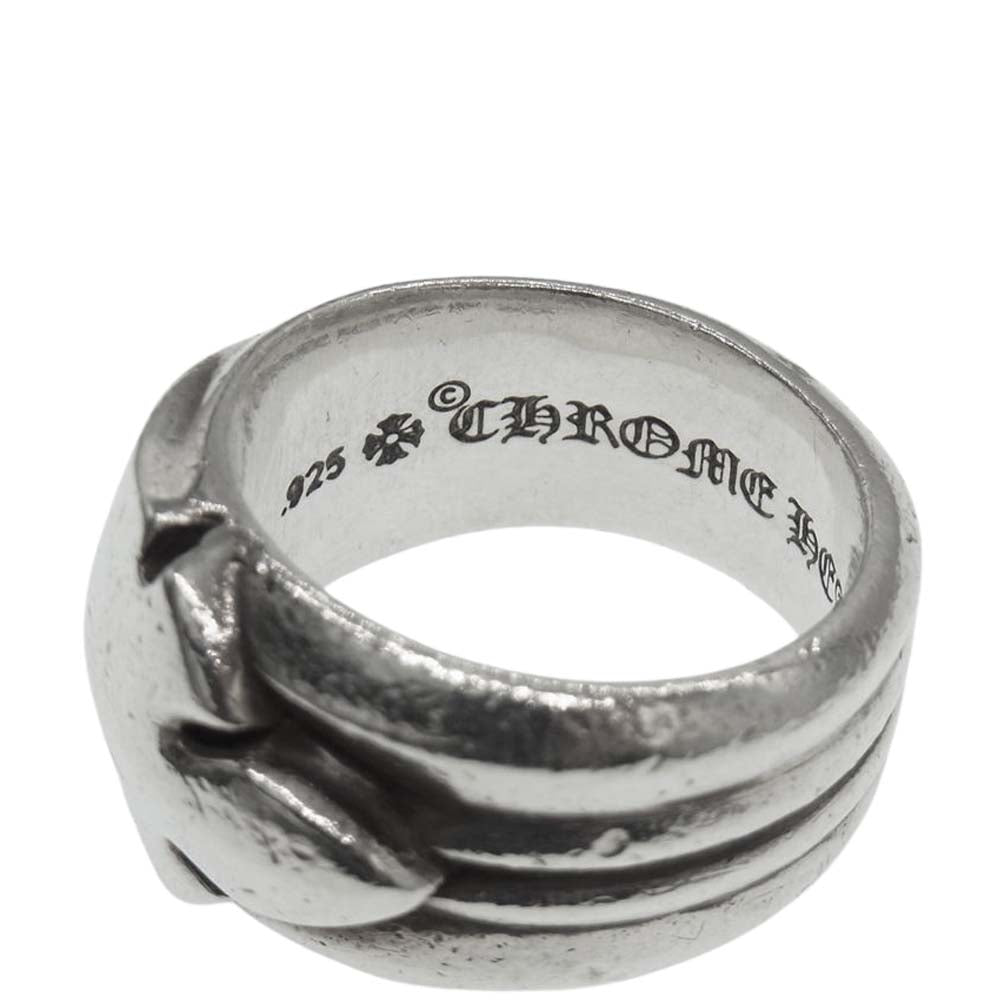 CHROME HEARTS クロムハーツ（原本無） フレアニー シングル リング シルバー系 20.5号【中古】