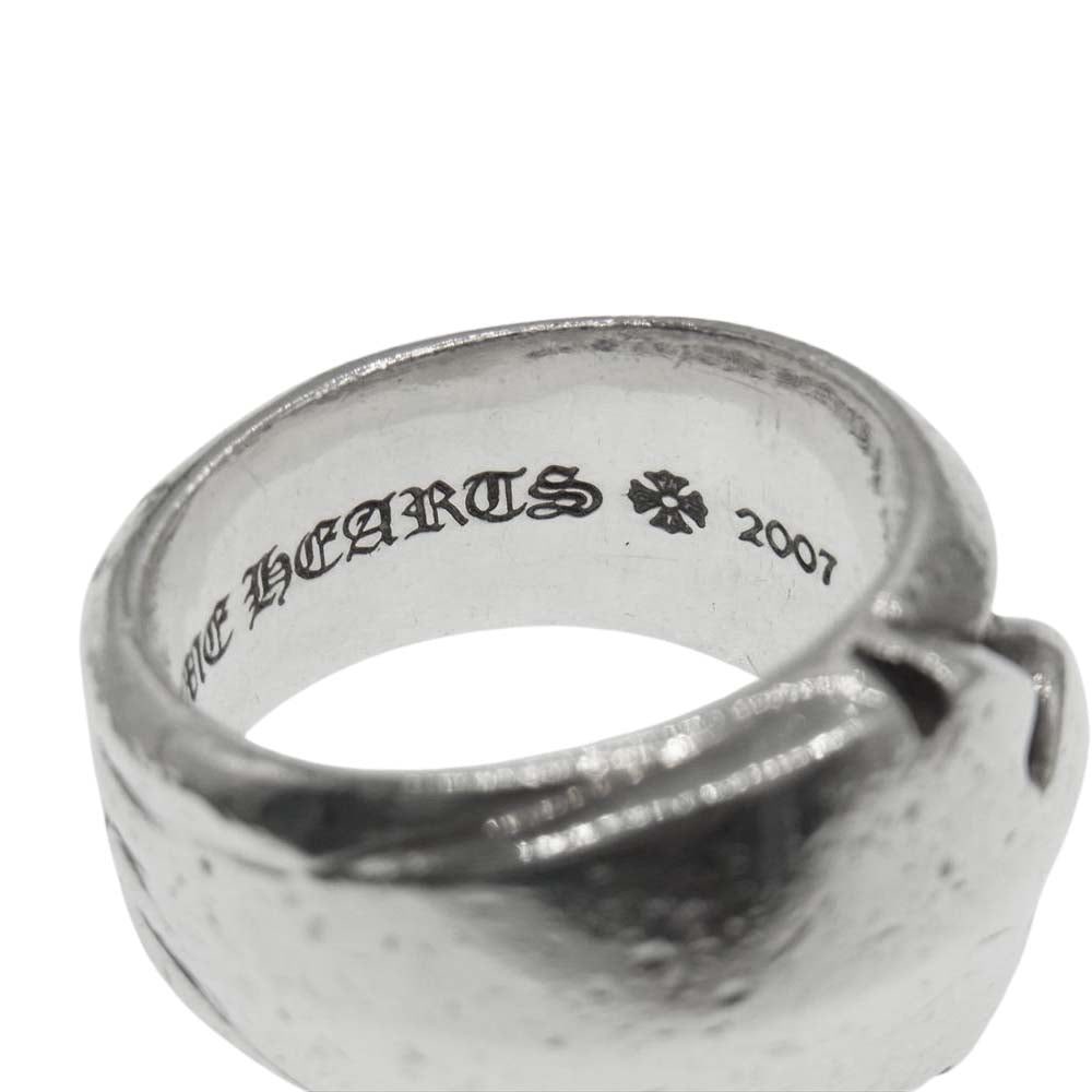CHROME HEARTS クロムハーツ（原本無） フレアニー シングル リング シルバー系 20.5号【中古】